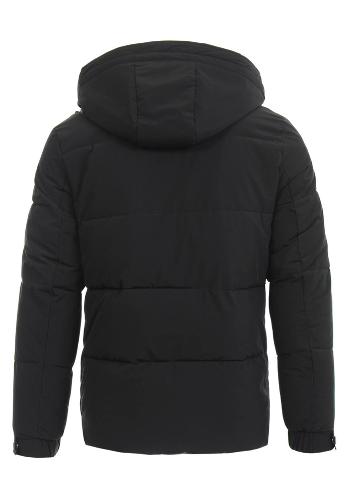 Męska Zimowa Kurtka Czarna