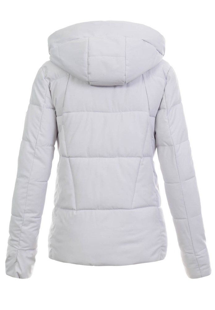 Damska Kurtka Zimowa Jasno Szara