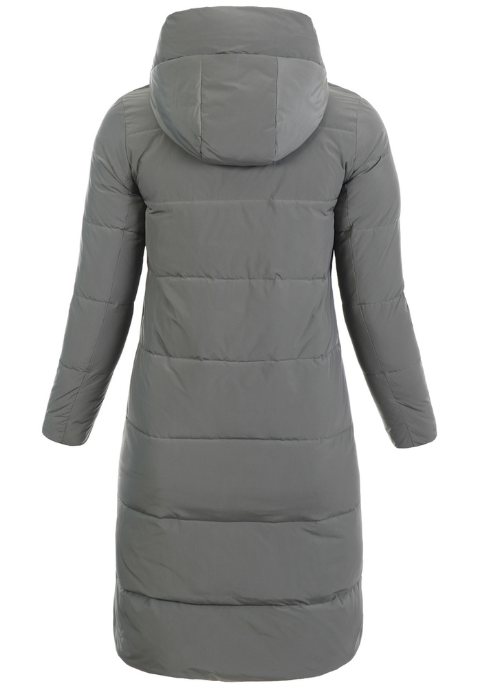 Damska Zimowa Ortalionowa Kurtka Zielona