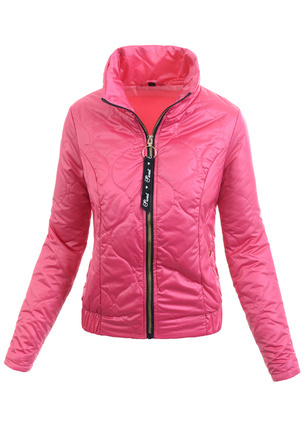 Kurtka Parka Wiosenna Różowa