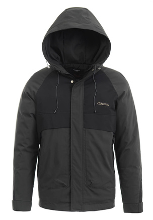 Męska Zimowa Kurtka Czarna