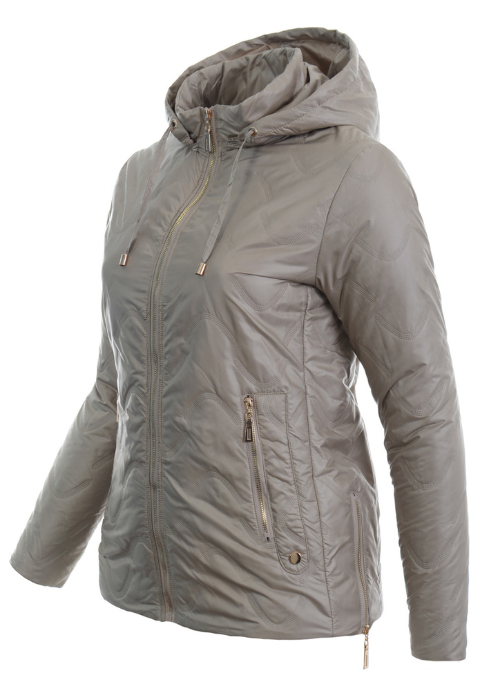 Kurtka Parka Wiosenna Cappuccino