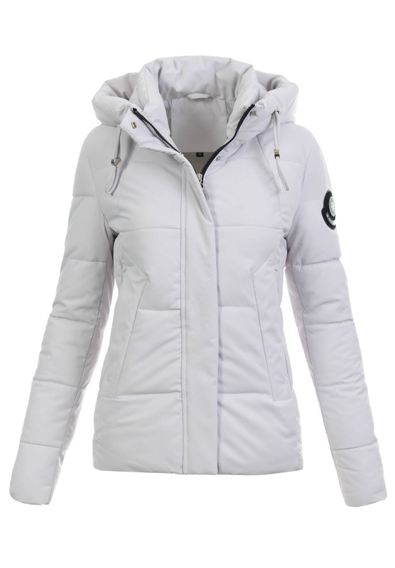 Damska Kurtka Zimowa Jasno Szara
