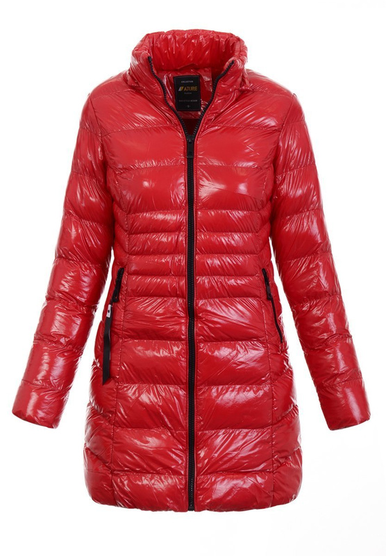 Damska Kurtka Ortalionowa Czerwona