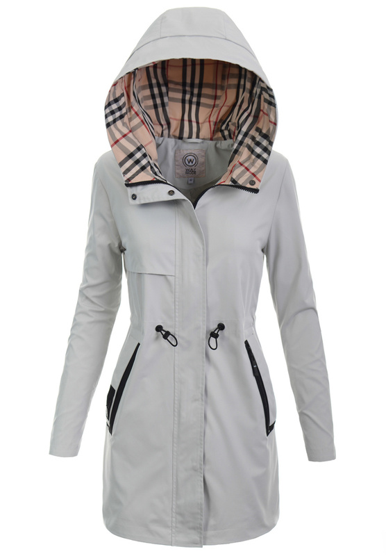 Kurtka Parka Wiosenna Czarna