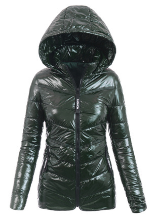 Damska Wiosenna Ortalion Kurtka Zielona