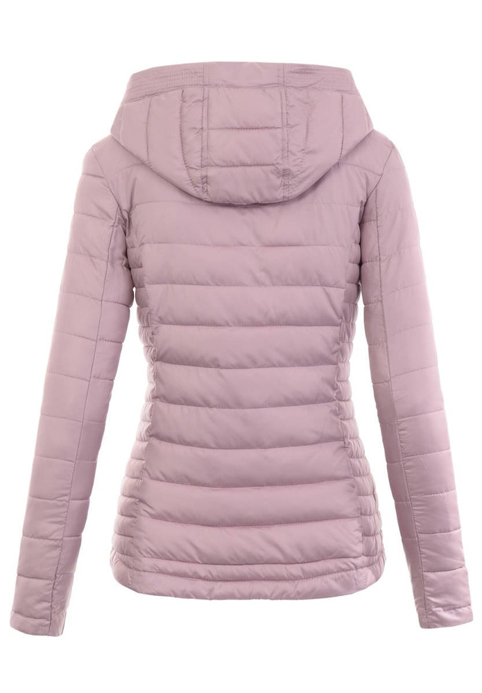 Damska WiosennoJesienna Kurtka Różowa