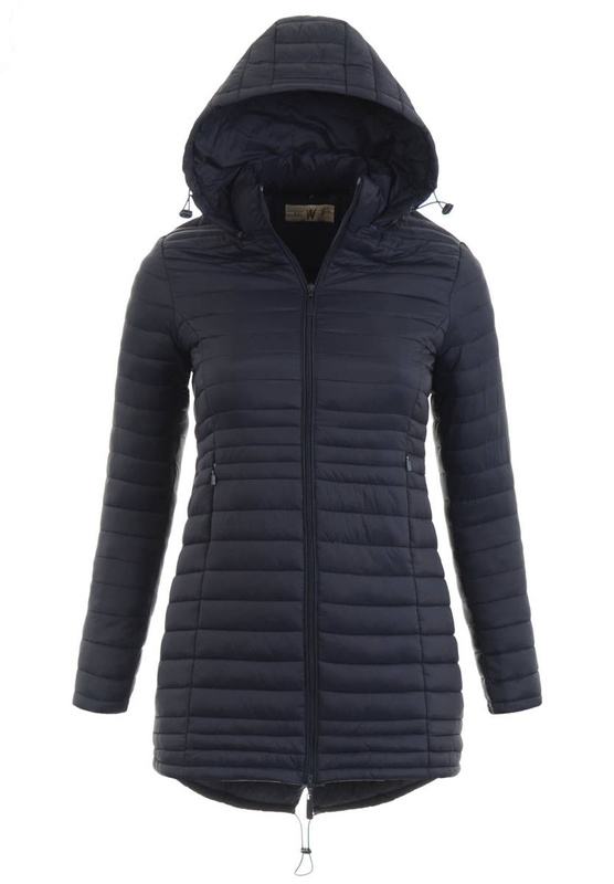 Kurtka Ortalionowa Wiosenna Granatowa