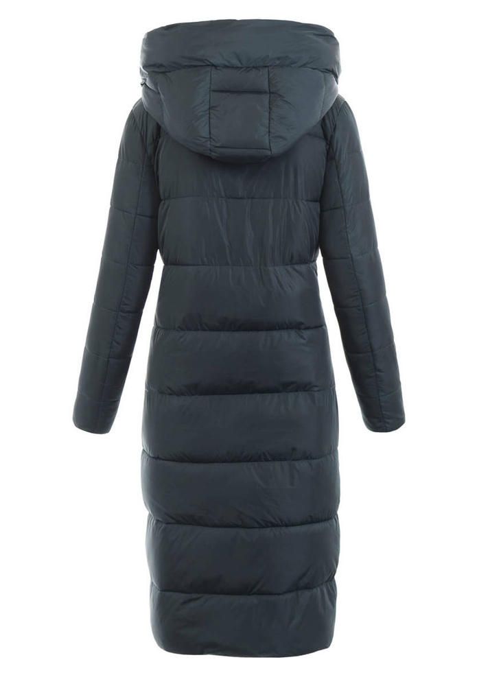 Damska Zimowa Ortalionowa Kurtka Zielona