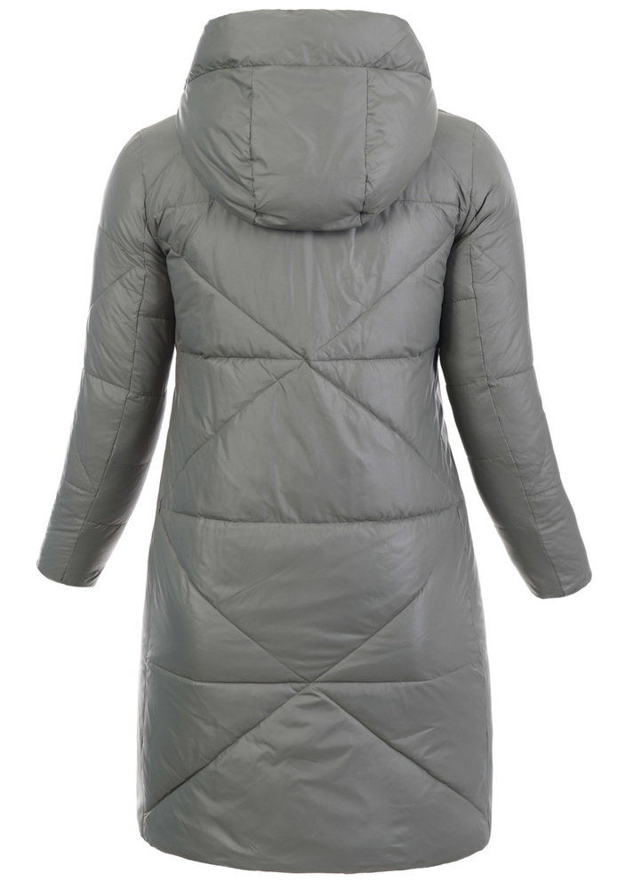 Damska Zimowa Ortalionowa Kurtka Khaki