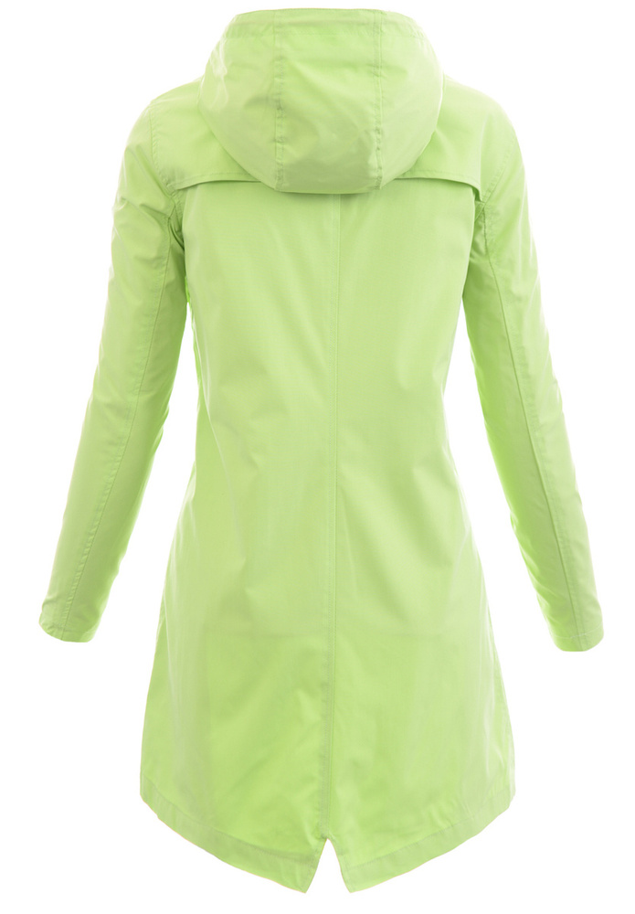 Kurtka Parka Wiosenna Limonkowa