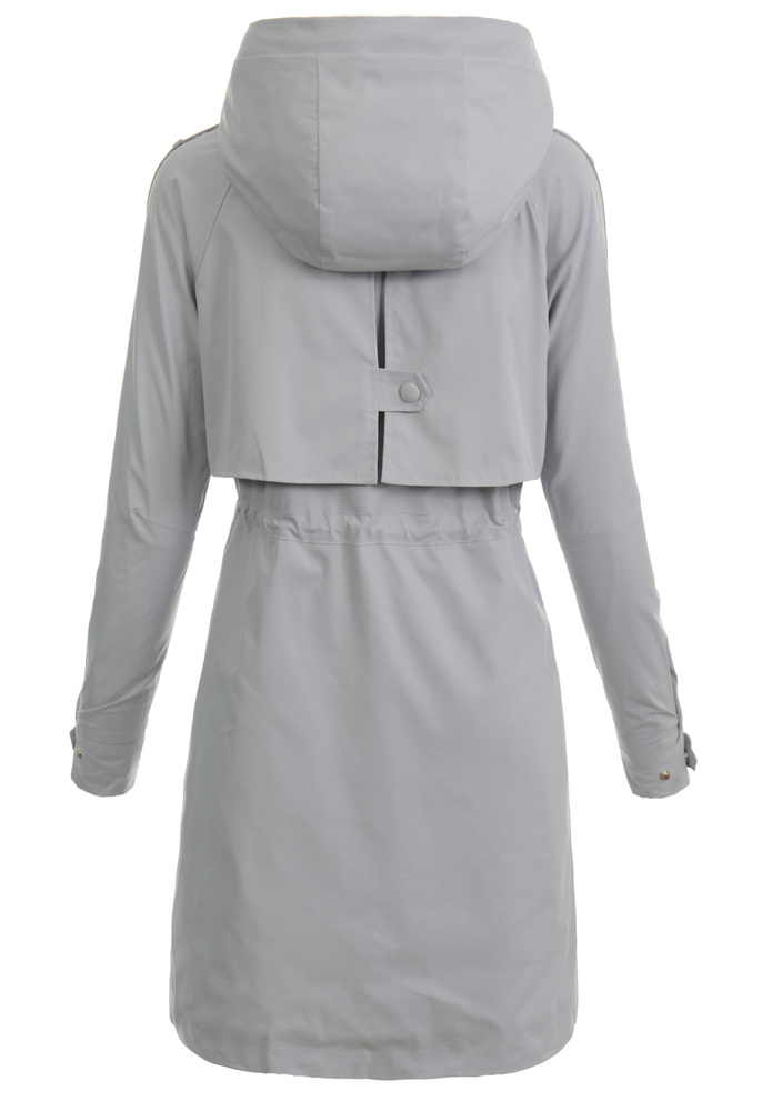 Kurtka Parka Wiosenna Niebiesko-Szara