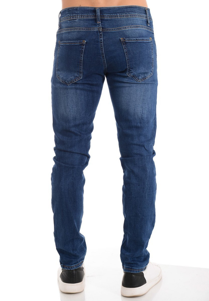 Męskie Spodnie Niebieskie