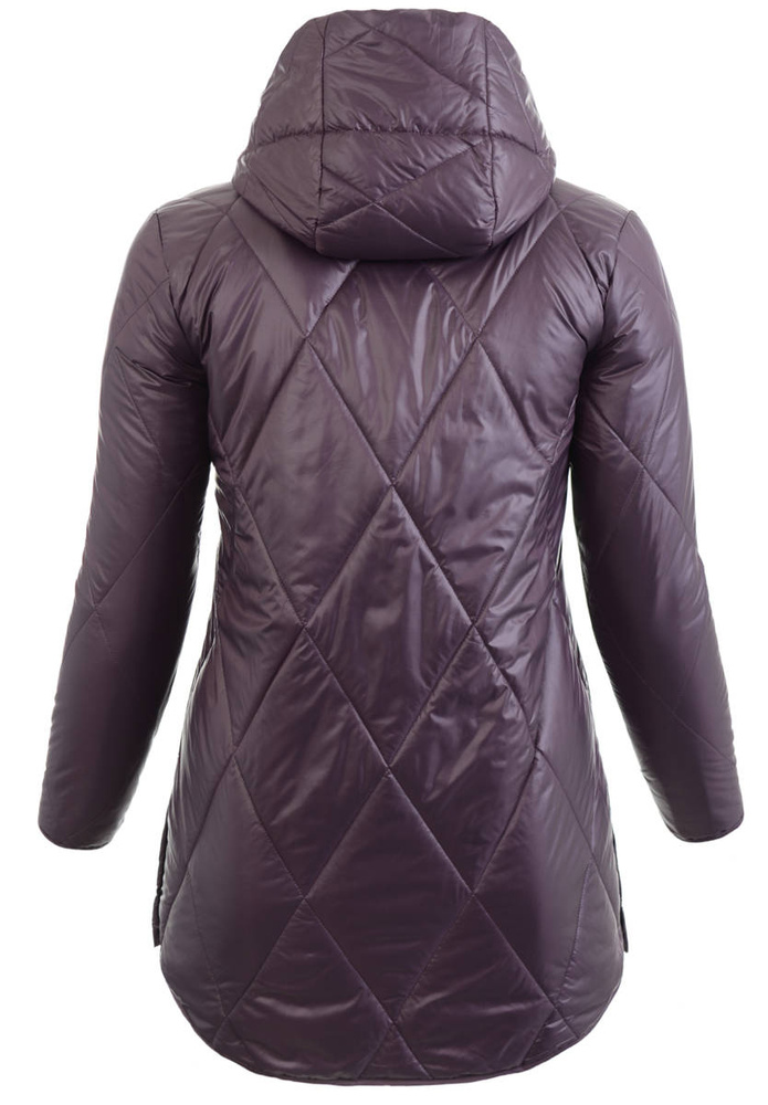 Kurtka Wiosenna Fioletowa