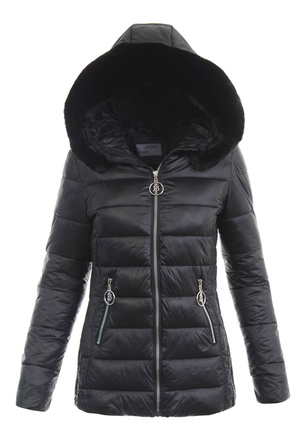 Damska Kurtka Zimowa Czarna
