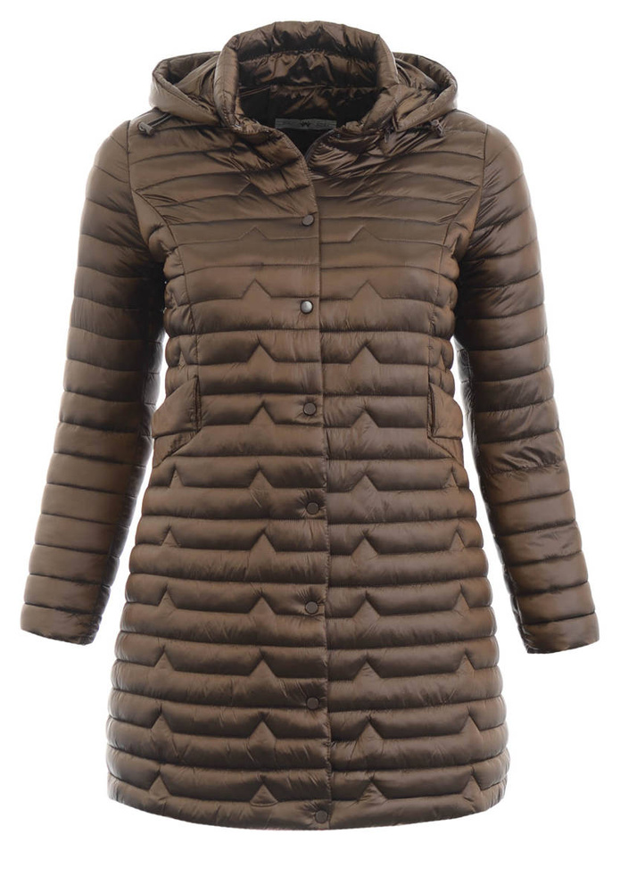 Kurtka Ortalionowa Wiosenna Brązowa