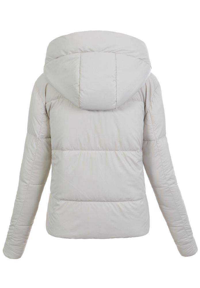 Damska Kurtka Zimowa Ecru