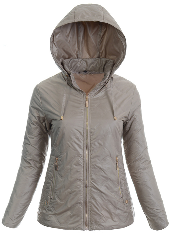 Kurtka Parka Wiosenna Cappuccino