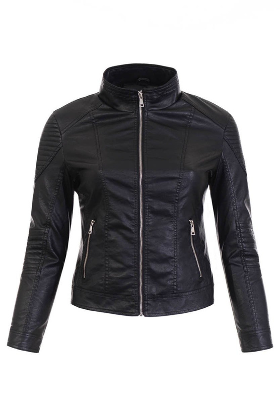 Damska Kurtka Ramoneska Czarna