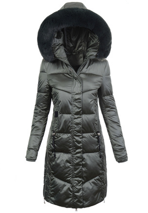 Damska Kurtka Zimowa Zielona