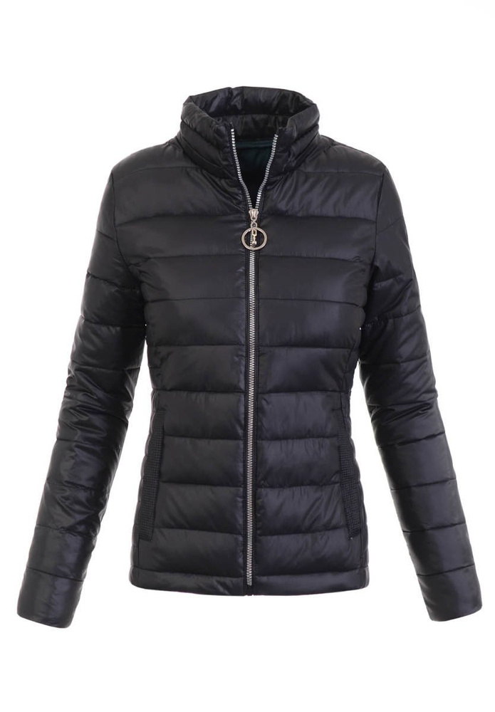 Damska Wiosenna Kurtka Anika Czarna