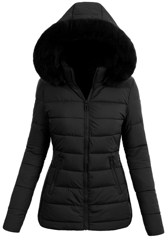 Damska Kurtka Zimowa Czarna