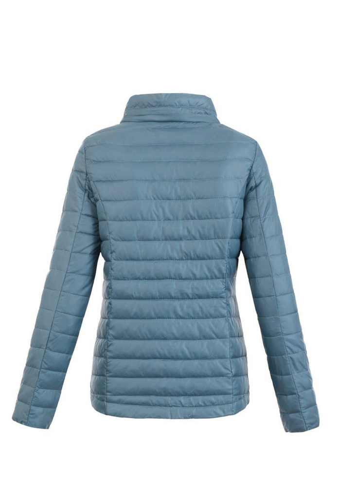 Damska WiosennoJesienna Kurtka Niebieska