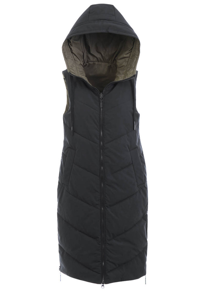 Damska Kamizelka Bezrękawnik Granat