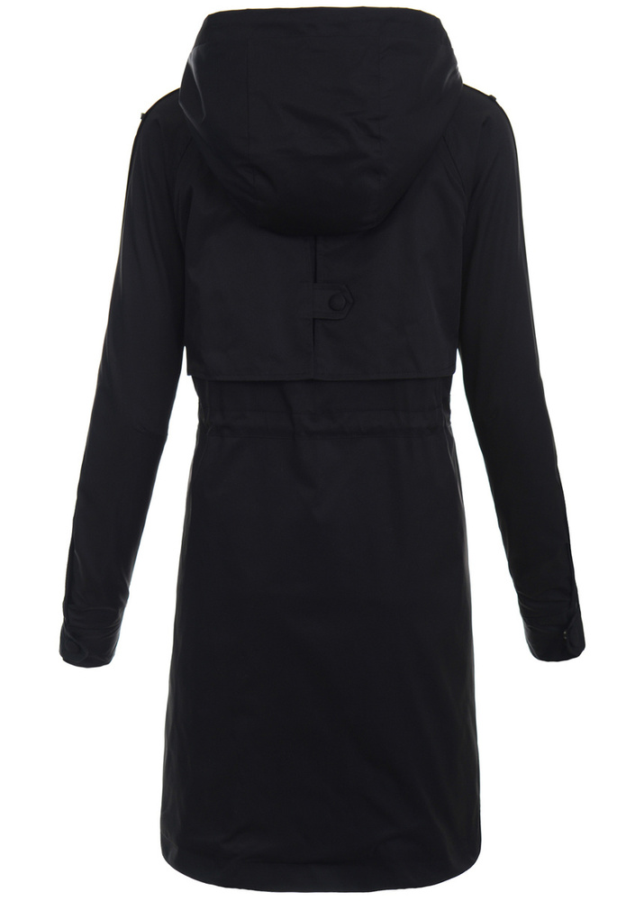 Kurtka Parka Wiosenna Czarna