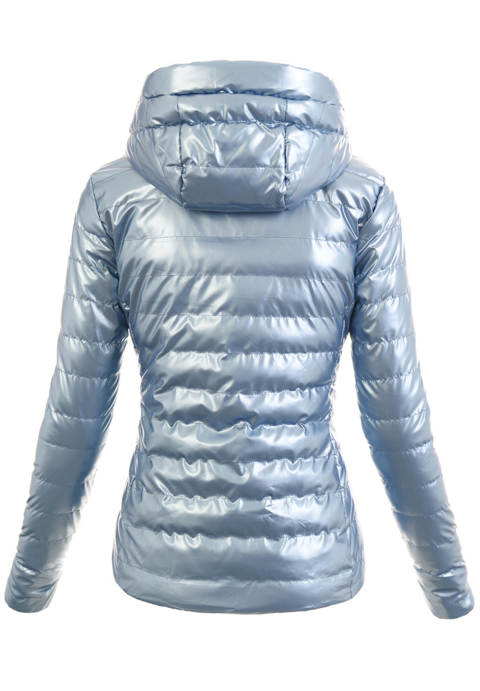 Kurtka Parka Wiosenna Niebieska