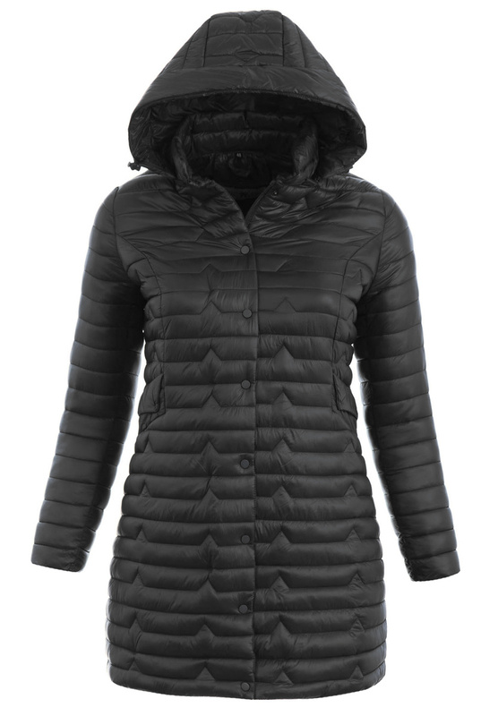 Kurtka Ortalionowa Wiosenna Czarna