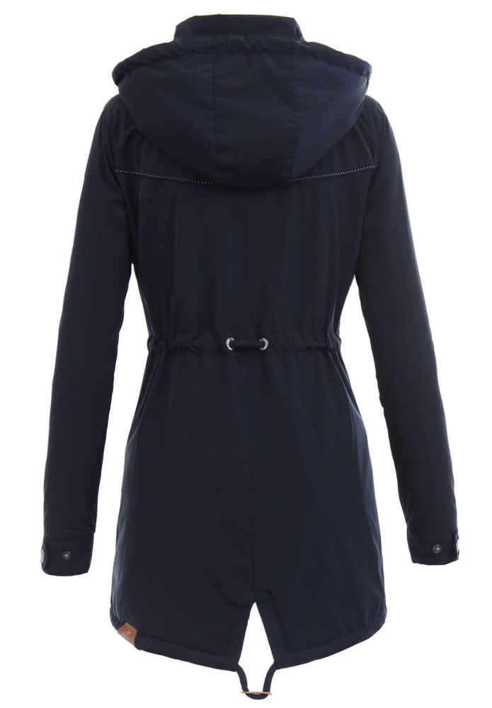 Kurtka Parka Wiosenna Granat