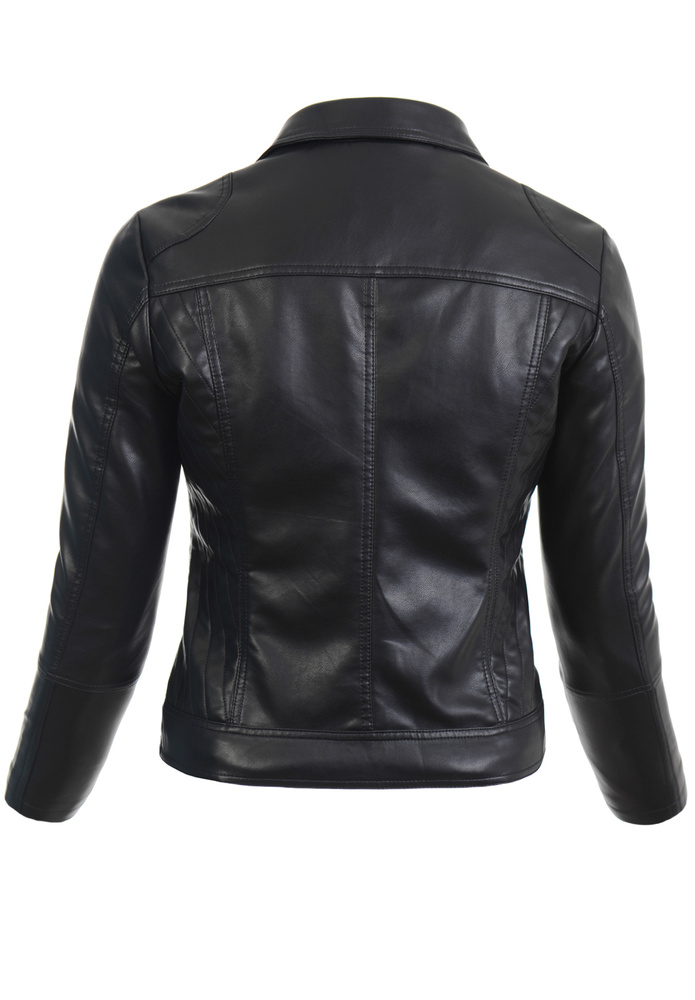 Damska Kurtka Ramoneska Czarna