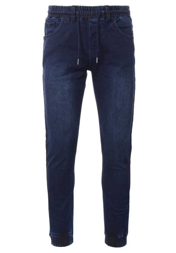 Męskie Spodnie Joggery Granatowe