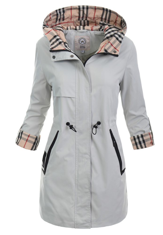 Kurtka Parka Wiosenna Czarna