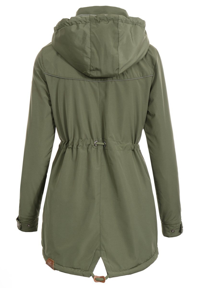 Kurtka Parka Wiosenna ZIelona