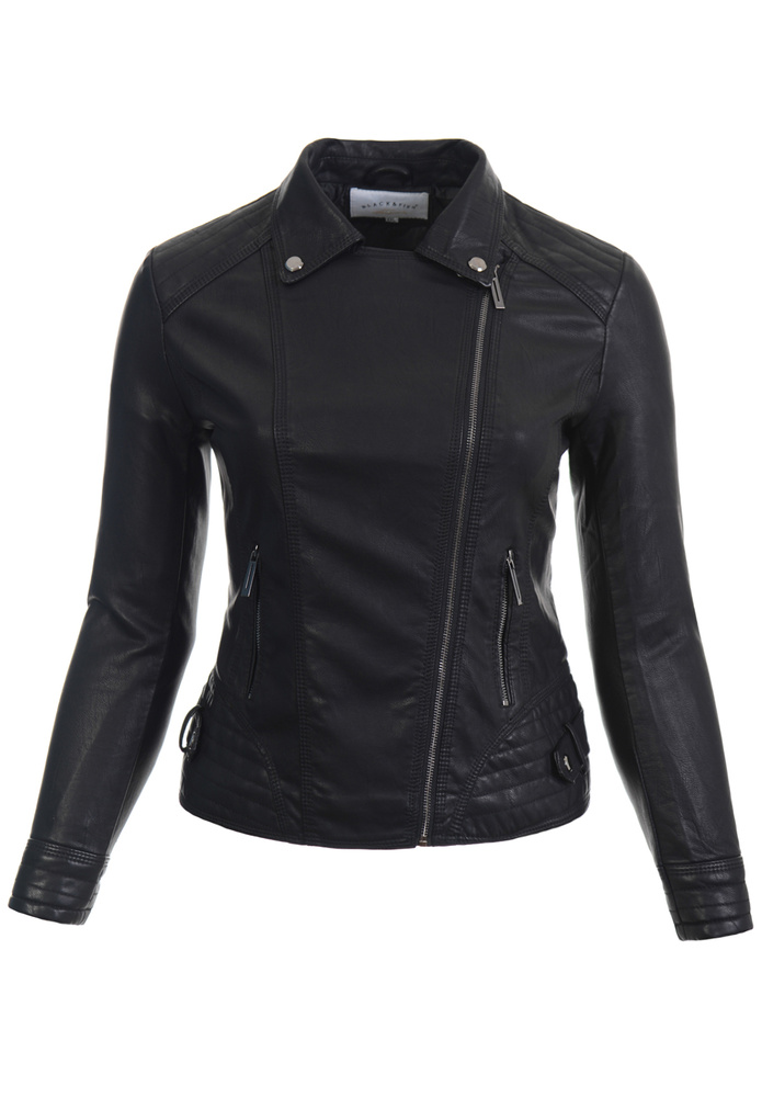 Damska Kurtka Ramoneska Czarna