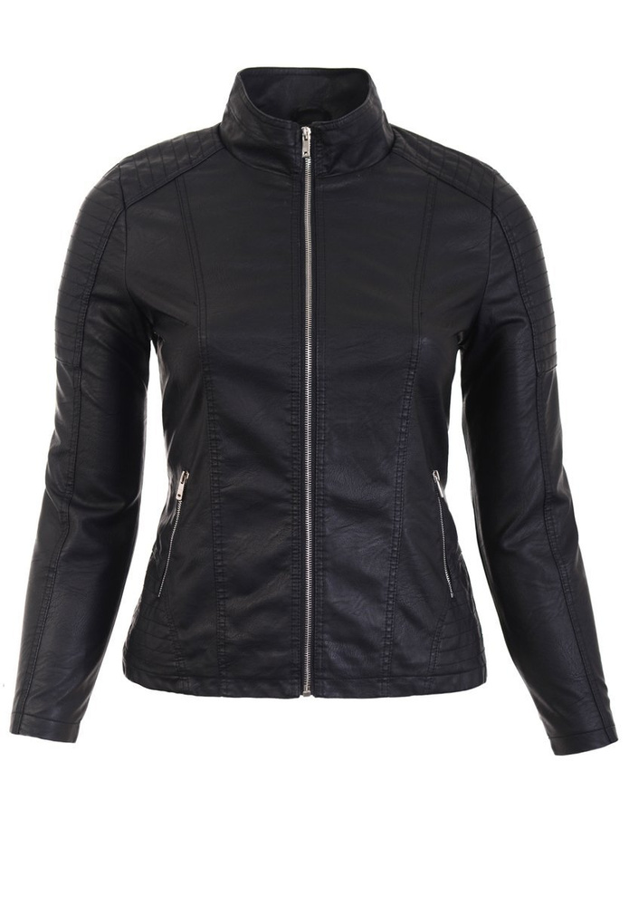 Damska Kurtka Ramoneska Czarna