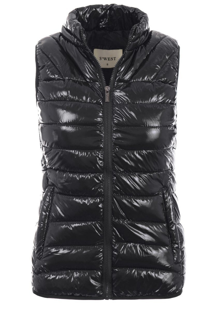 Damska Kamizelka Bezrękawnik Roma Czarny