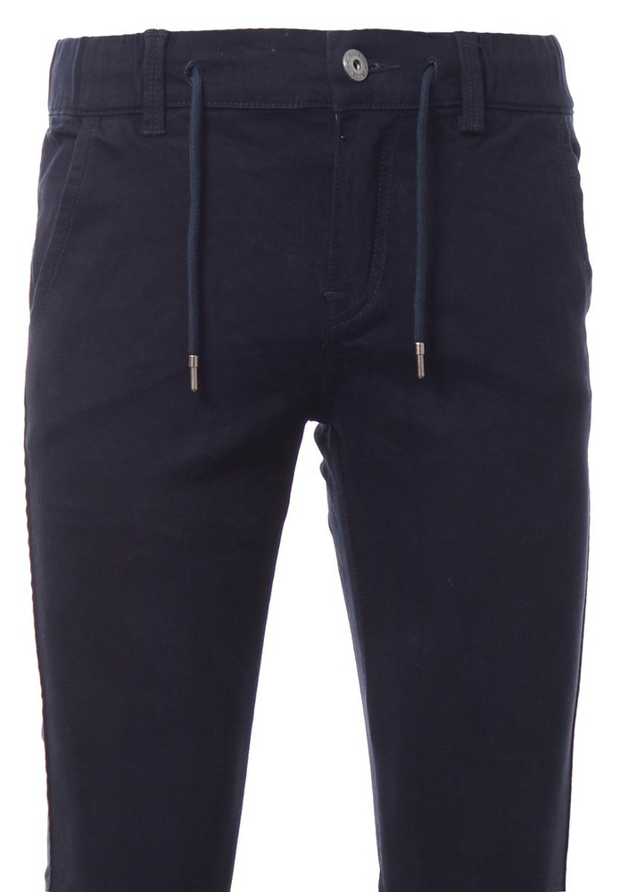 Męskie Spodnie Joggery Granatowe