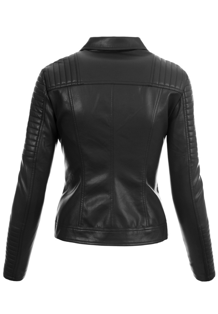 Damska Kurtka Ramoneska Czarna