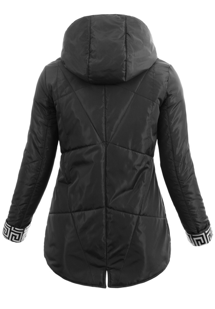 Kurtka Wiosenna Czarna