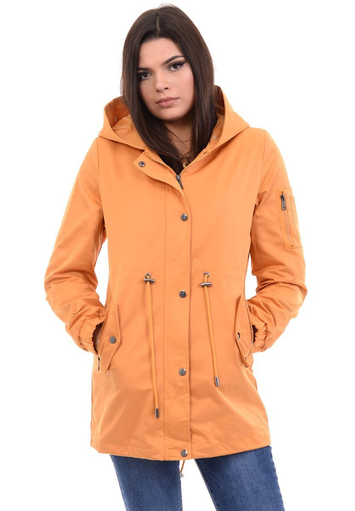 Damska Parka Kurtka Zimowa 3w1 Camel