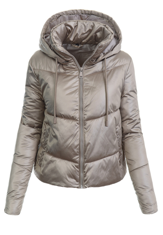 Kurtka Parka Wiosenna Beżowa