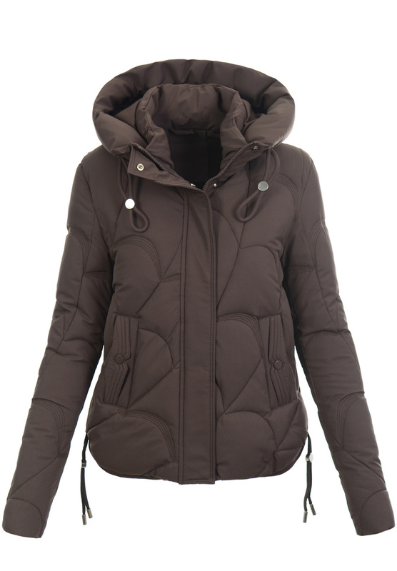 Kurtka Zimowa Brązowa