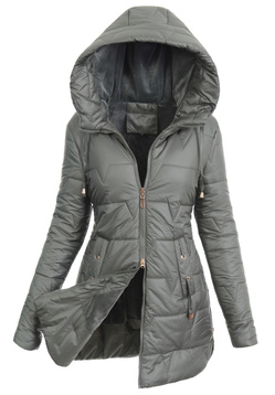 Damska Kurtka Zimowa Zielona