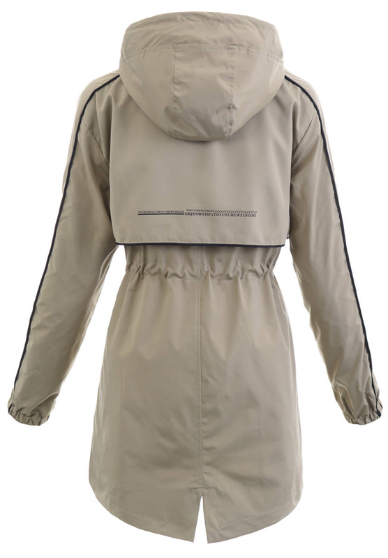 Kurtka Parka Wiosenna Oliwkowa