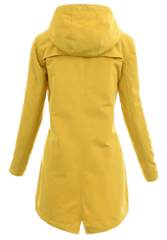 Kurtka Parka Wiosenna Żółta