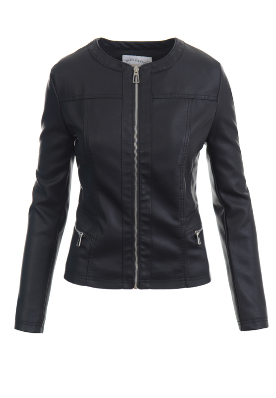 Damska Kurtka Ramoneska Czarna