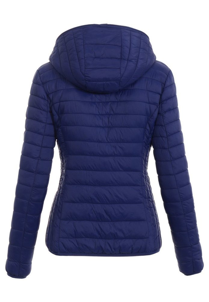 Damska Wiosenno-Jesienna Kurtka Granatowa